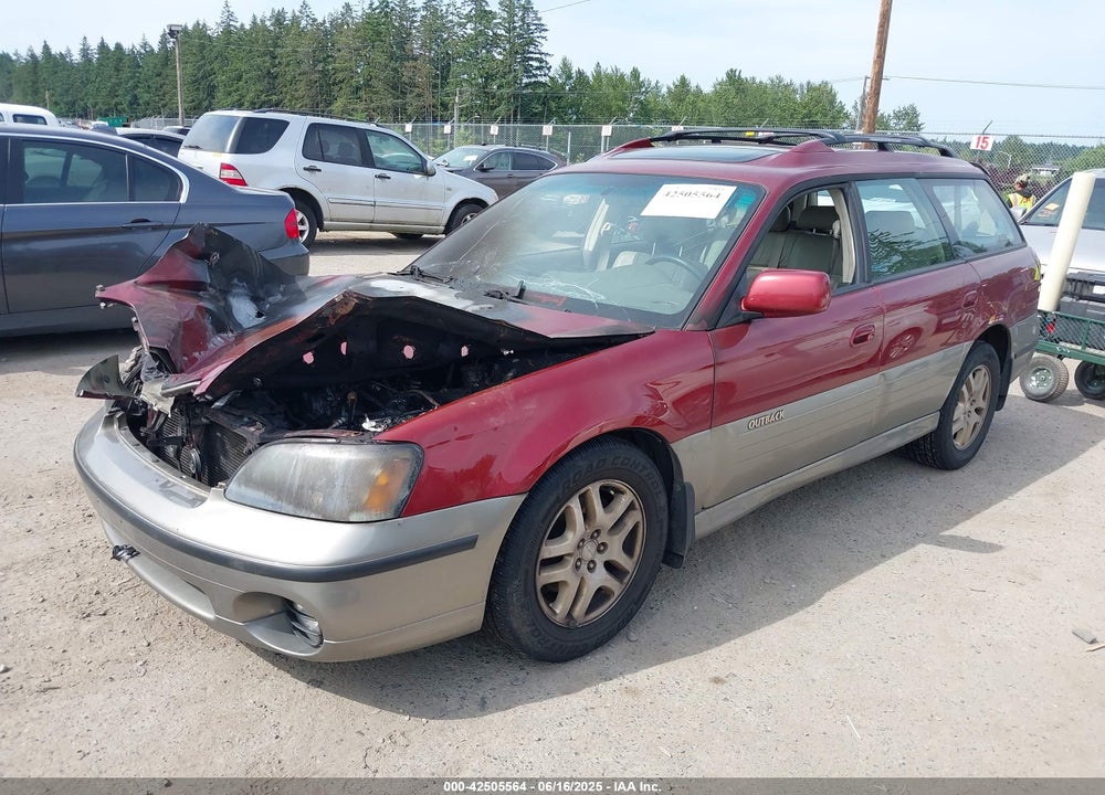 2002 SUBARU OUTBACK VIN: 4S3BH686427604464