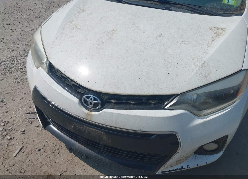 2015 TOYOTA COROLLA S PLUS VIN: 2T1BURHE8FC263756
