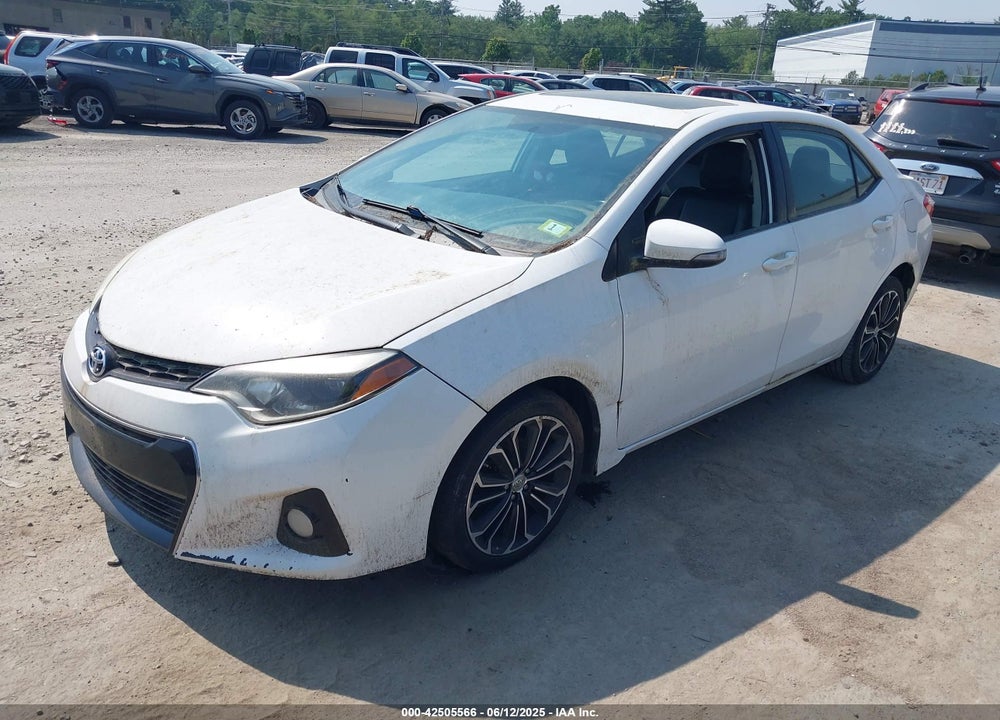 2015 TOYOTA COROLLA S PLUS VIN: 2T1BURHE8FC263756