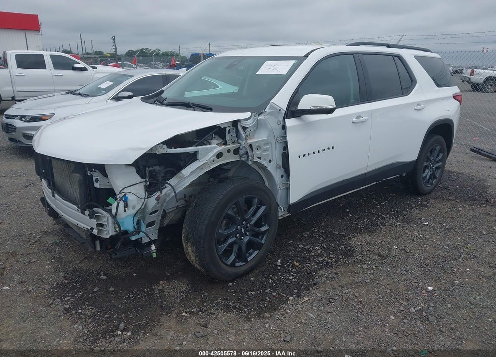 2021 CHEVROLET TRAVERSE FWD RS VIN: 1GNERJKW9MJ233563