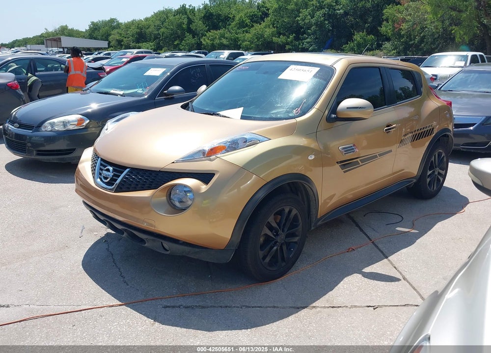 2013 NISSAN JUKE SV VIN: JN8AF5MR2DT206163