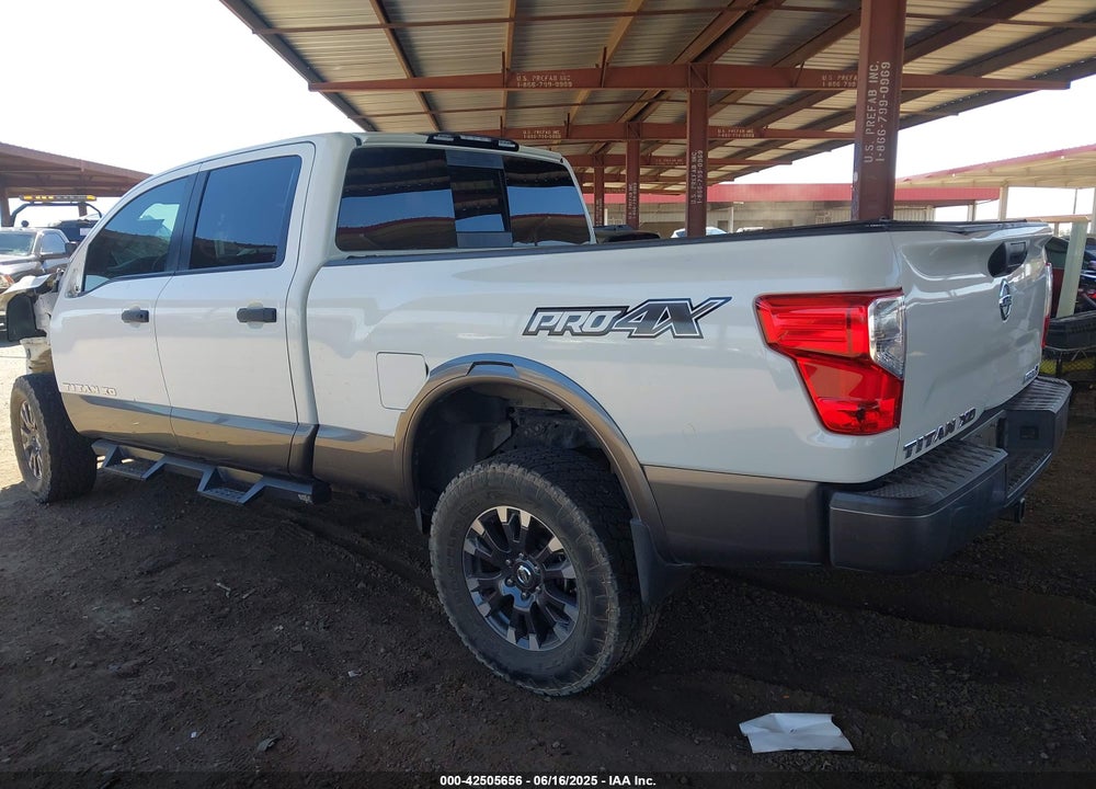 2017 NISSAN TITAN XD PRO-4X GAS VIN: 1N6AA1F43HN522652