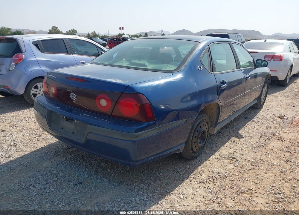 2003 CHEVROLET IMPALA VIN: 2G1WF52E339245893