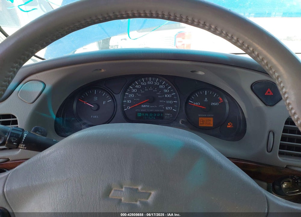 2003 CHEVROLET IMPALA VIN: 2G1WF52E339245893