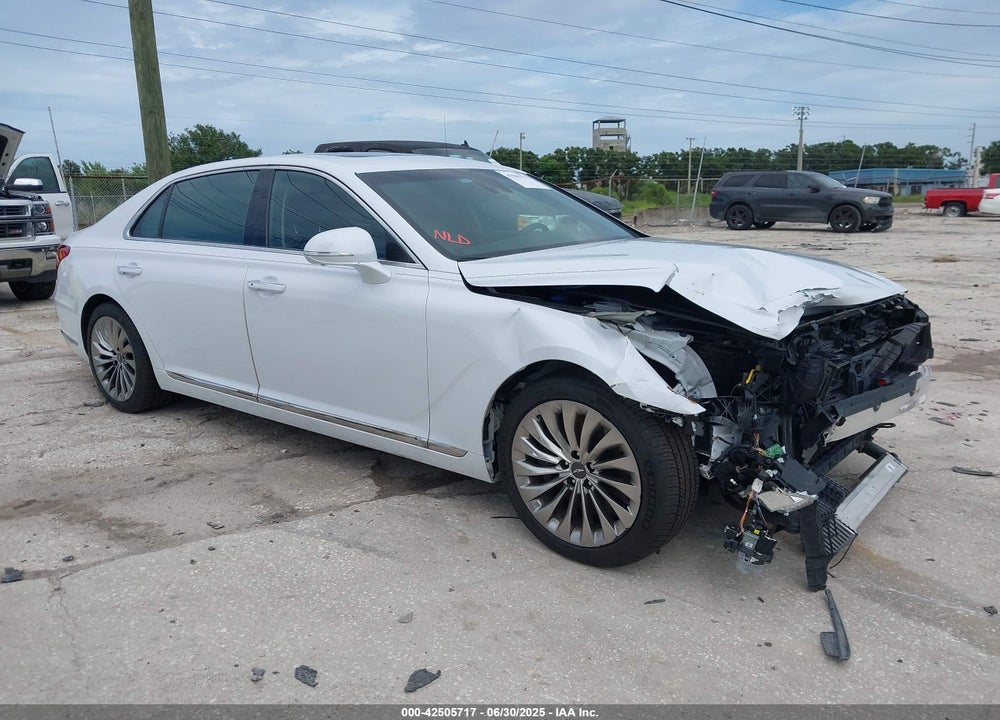 2018 GENESIS G90 3.3T PREMIUM VIN: KMHG34JA3JU047128