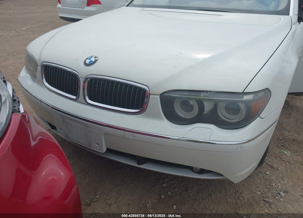 2005 BMW 745LI VIN: WBAGN63595DS59352