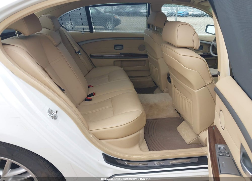 2005 BMW 745LI VIN: WBAGN63595DS59352