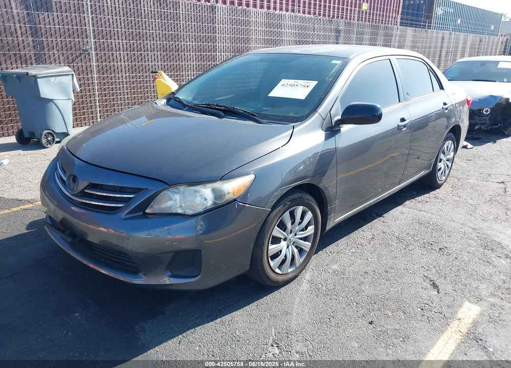 2013 TOYOTA COROLLA LE VIN: 5YFBU4EE3DP207826