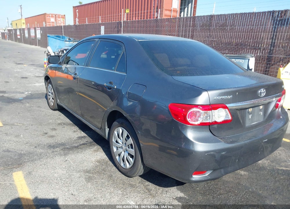 2013 TOYOTA COROLLA LE VIN: 5YFBU4EE3DP207826
