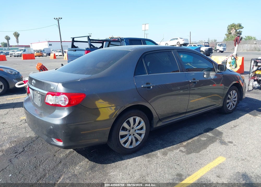 2013 TOYOTA COROLLA LE VIN: 5YFBU4EE3DP207826