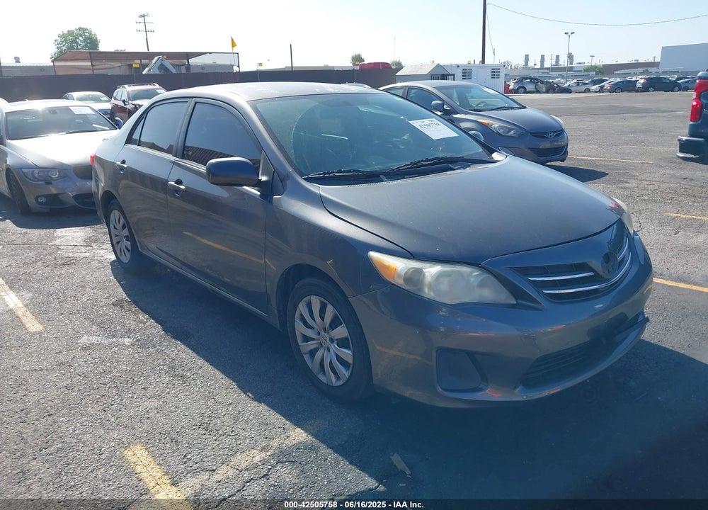 2013 TOYOTA COROLLA LE VIN: 5YFBU4EE3DP207826