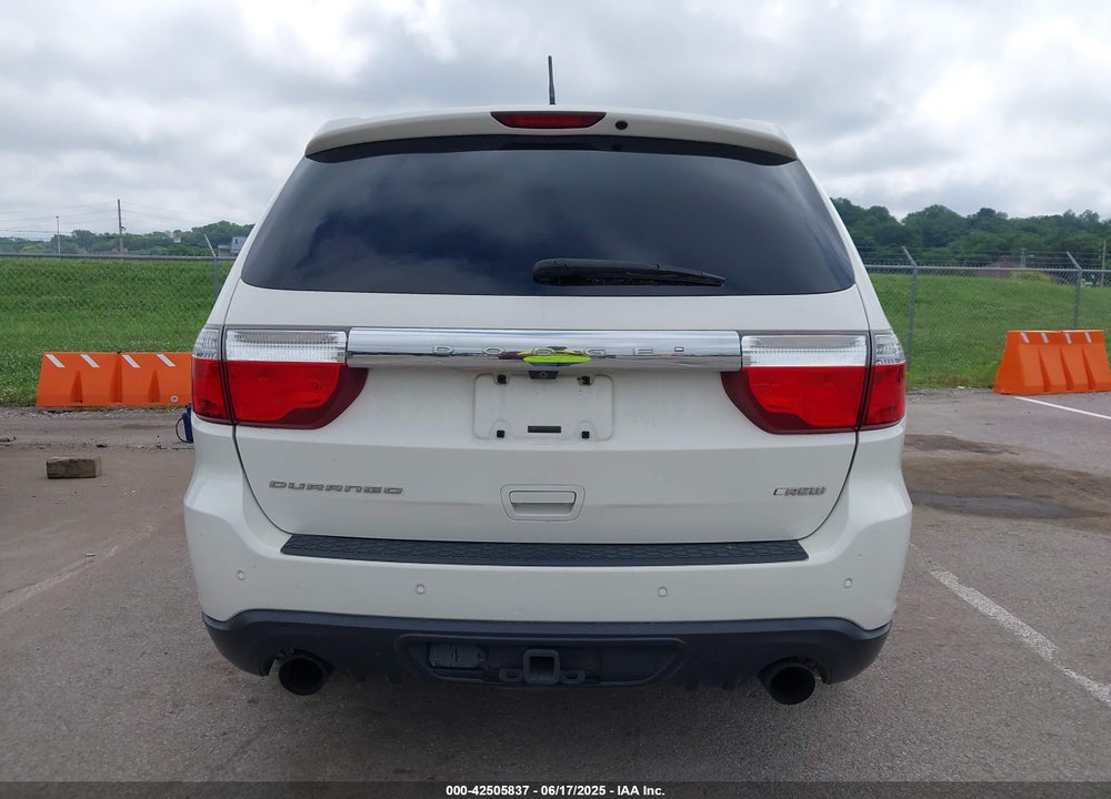 2011 DODGE DURANGO VIN: 1D4SD4GT2BC627811
