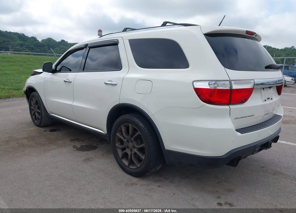2011 DODGE DURANGO VIN: 1D4SD4GT2BC627811