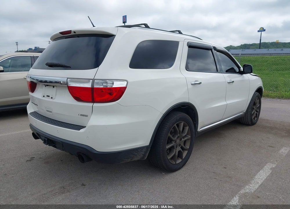 2011 DODGE DURANGO VIN: 1D4SD4GT2BC627811