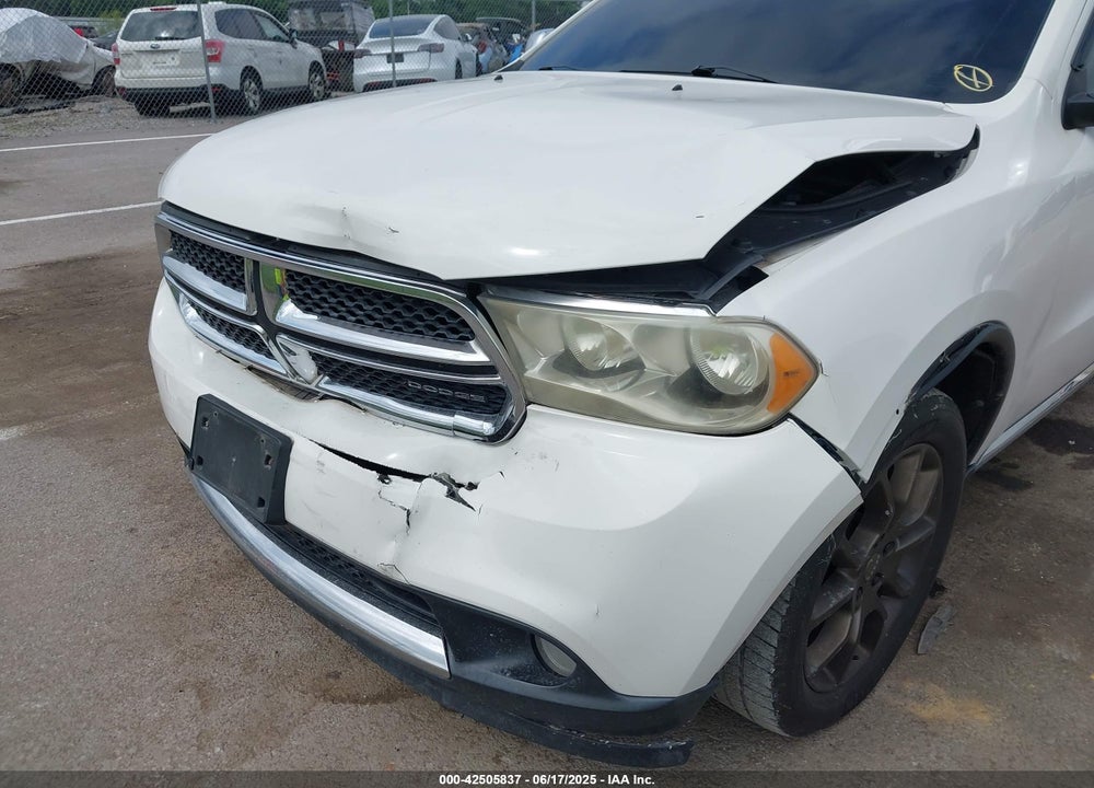 2011 DODGE DURANGO VIN: 1D4SD4GT2BC627811