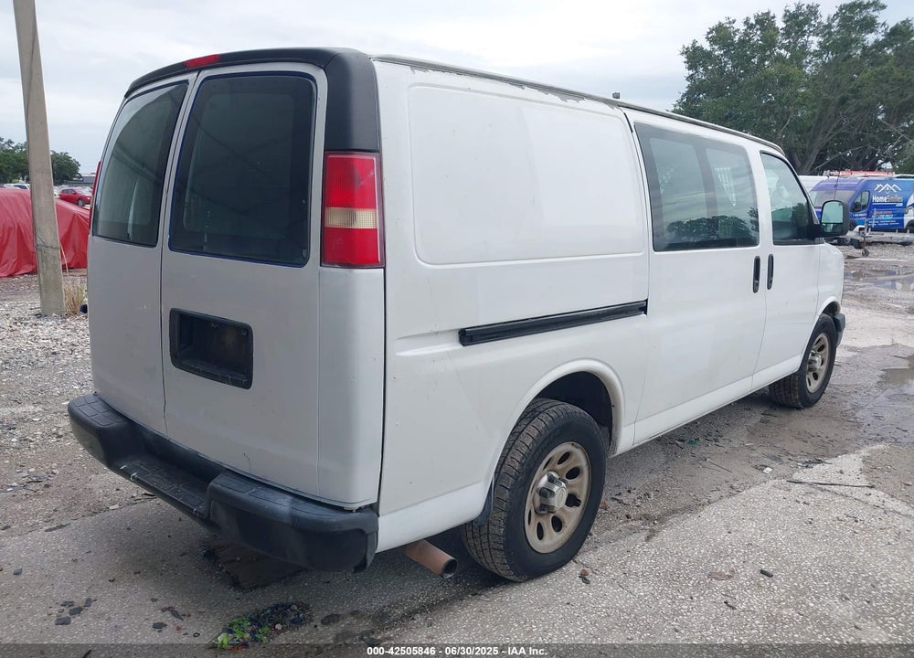 2012 CHEVROLET EXPRESS 1500 WORK VAN VIN: 1GCSGAFX1C1138823