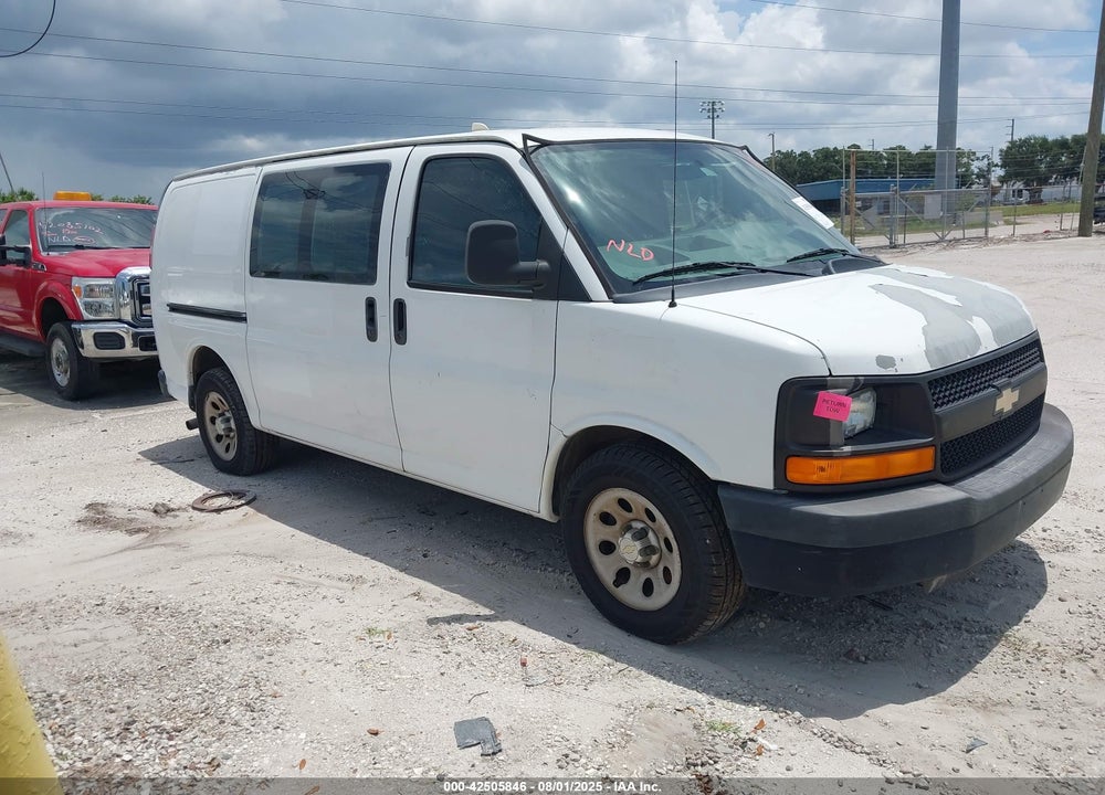 2012 CHEVROLET EXPRESS 1500 WORK VAN VIN: 1GCSGAFX1C1138823