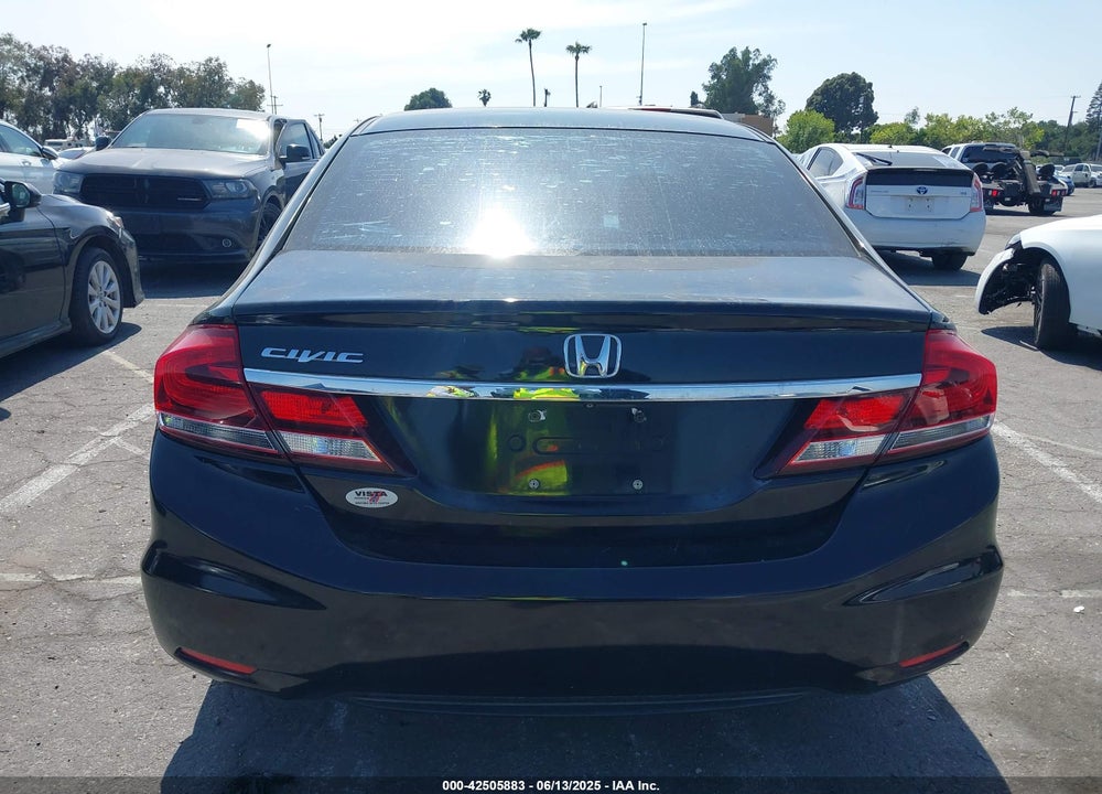 2013 HONDA CIVIC EX VIN: 2HGFB2F80DH548333