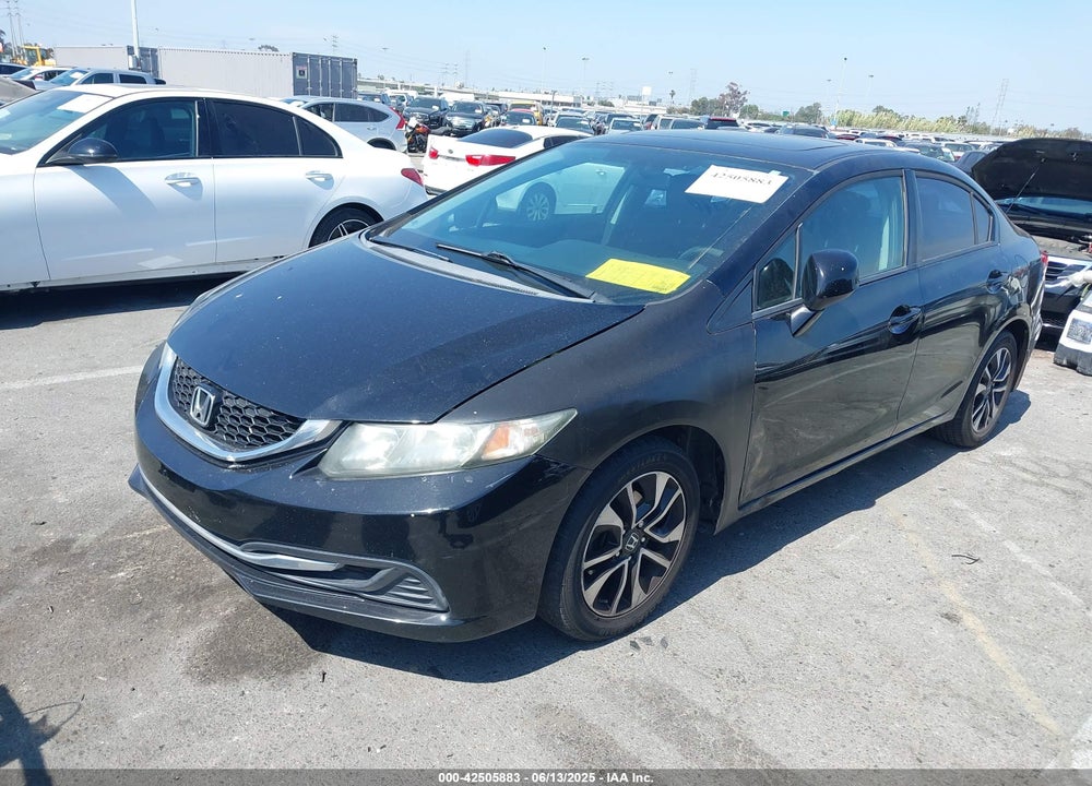 2013 HONDA CIVIC EX VIN: 2HGFB2F80DH548333