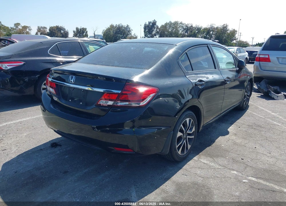 2013 HONDA CIVIC EX VIN: 2HGFB2F80DH548333