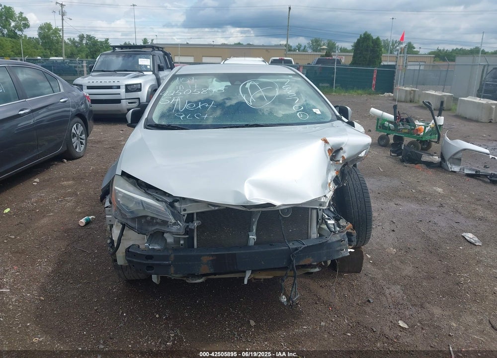 2017 TOYOTA COROLLA VIN: 2T1BURHE1HC763700
