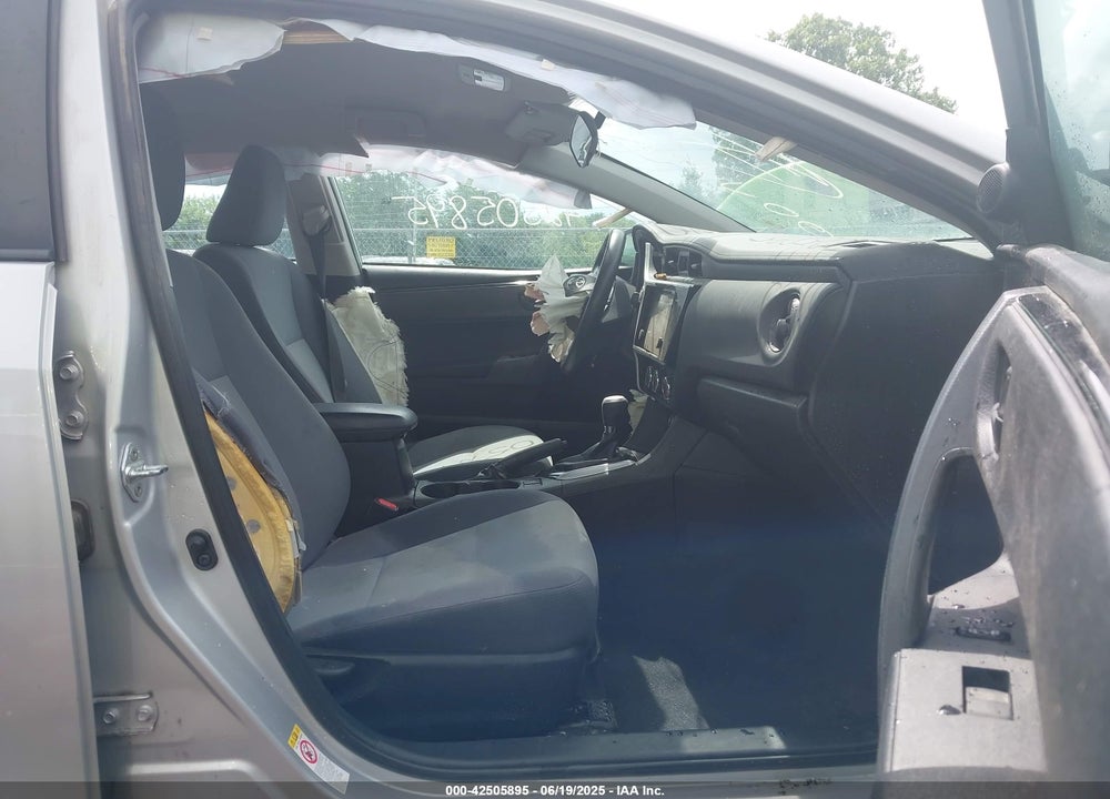 2017 TOYOTA COROLLA VIN: 2T1BURHE1HC763700