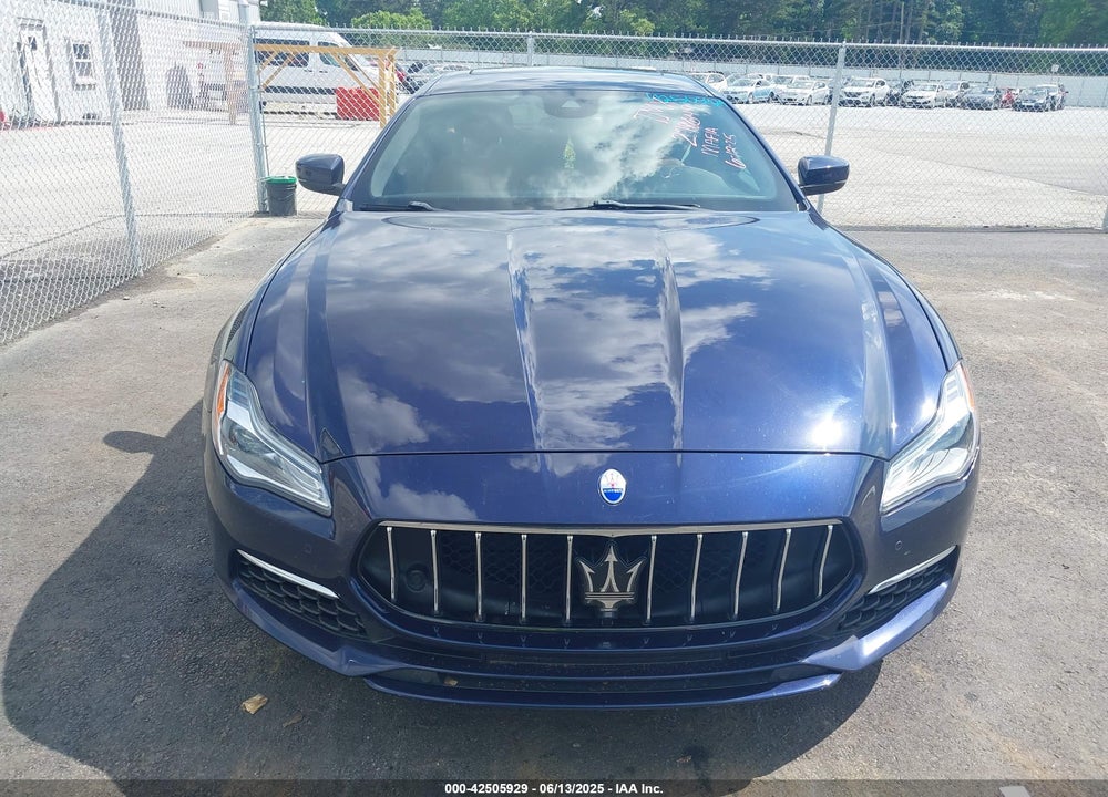 2018 MASERATI QUATTROPORTE VIN: ZAM56YRL6J1278649