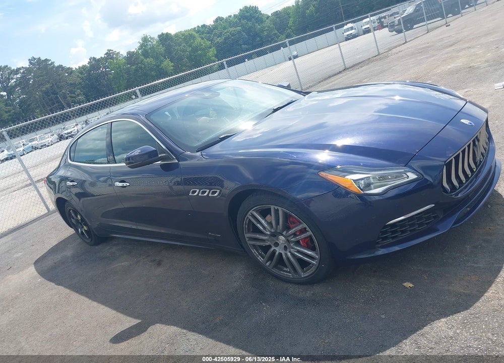 2018 MASERATI QUATTROPORTE VIN: ZAM56YRL6J1278649