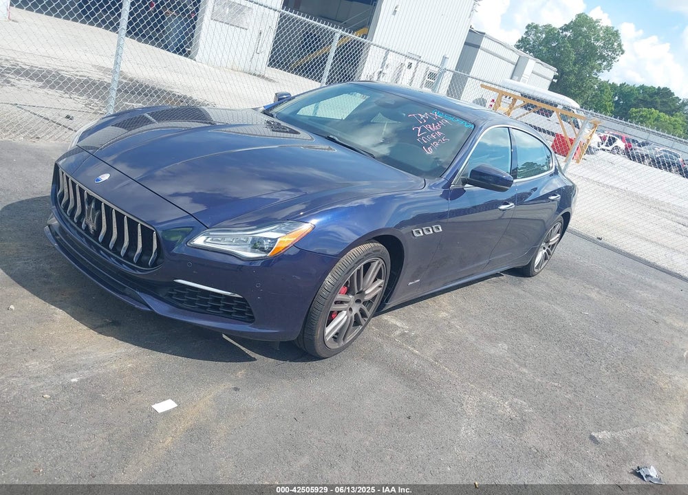 2018 MASERATI QUATTROPORTE VIN: ZAM56YRL6J1278649