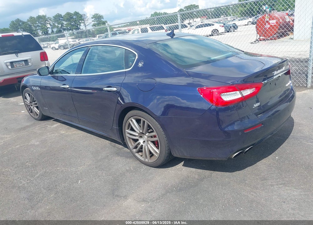 2018 MASERATI QUATTROPORTE VIN: ZAM56YRL6J1278649