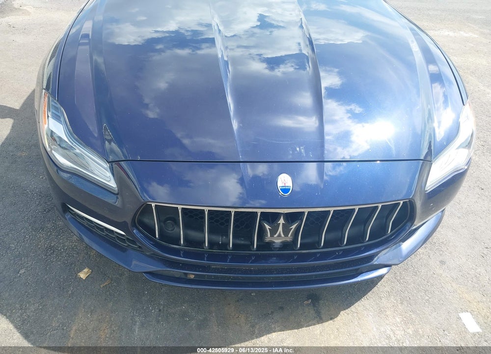2018 MASERATI QUATTROPORTE VIN: ZAM56YRL6J1278649