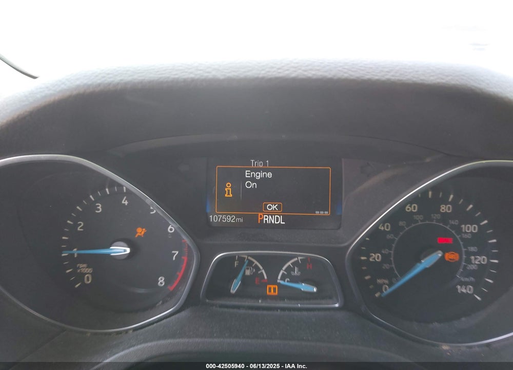 2016 FORD FOCUS S VIN: 1FADP3E29GL208580