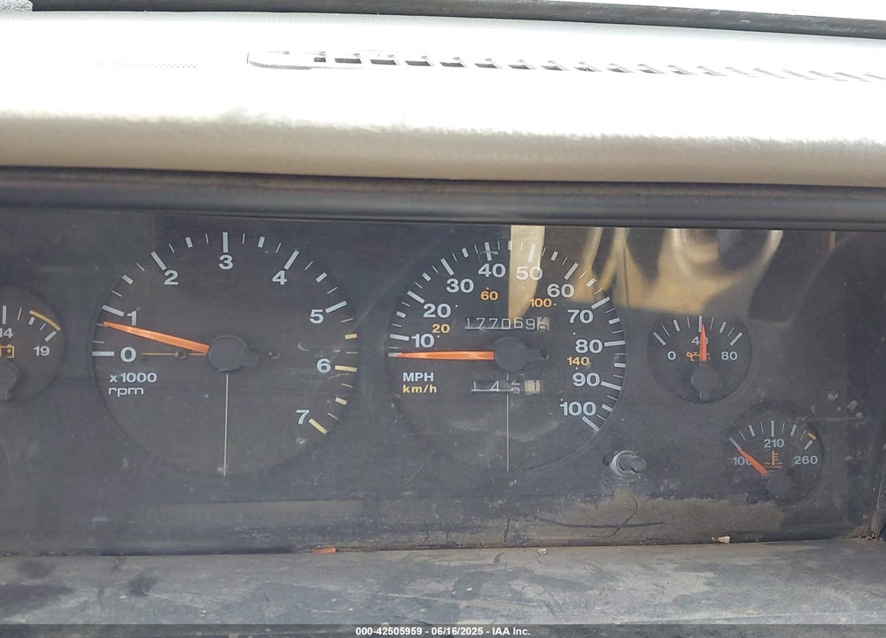 1995 JEEP GRAND CHEROKEE LIMITED/ORVIS VIN: 1J4GZ78Y9SC714888