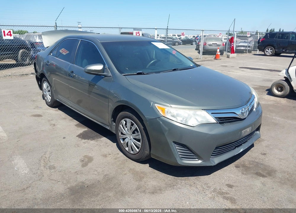 2012 TOYOTA CAMRY LE VIN: 4T1BF1FK4CU583607