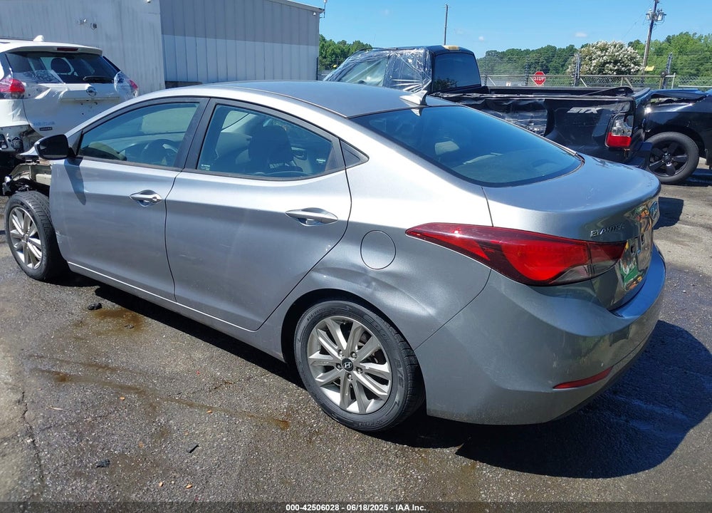 2015 HYUNDAI ELANTRA SE VIN: KMHDH4AEXFU278476