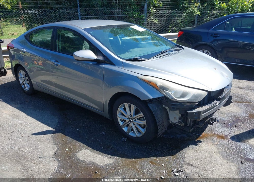 2015 HYUNDAI ELANTRA SE VIN: KMHDH4AEXFU278476