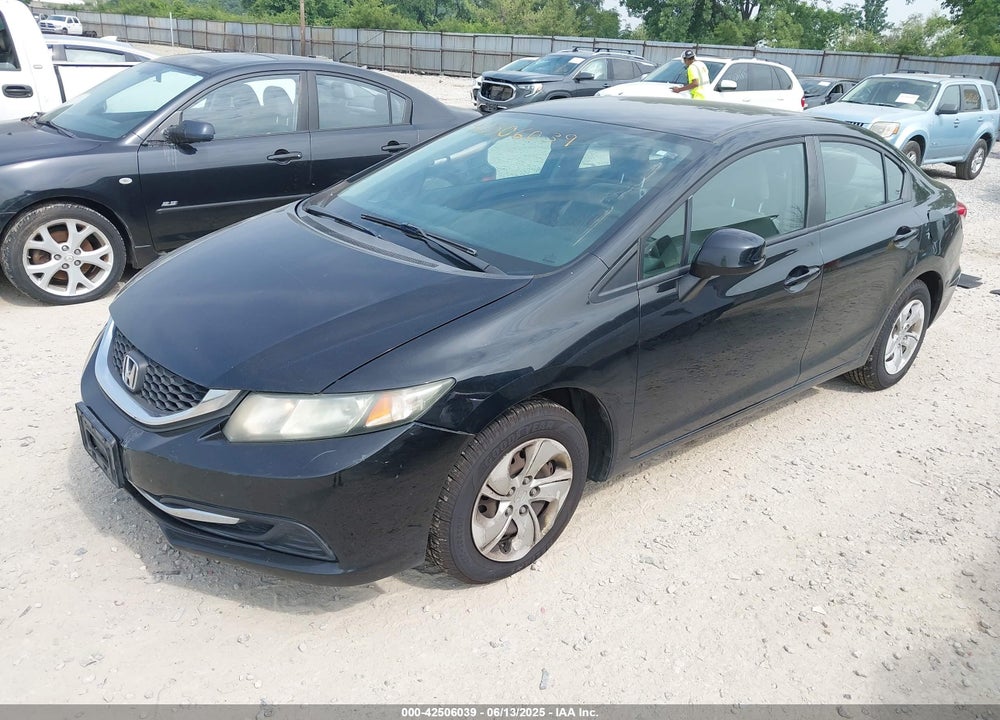 2013 HONDA CIVIC VIN: 19XFB2F56DE205919