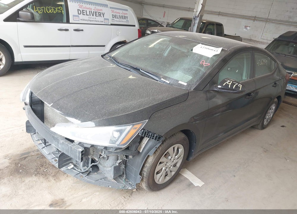 2019 HYUNDAI ELANTRA VIN: KMHD74LF3KU875231