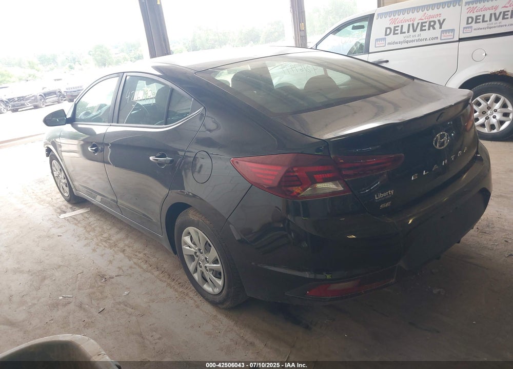 2019 HYUNDAI ELANTRA VIN: KMHD74LF3KU875231