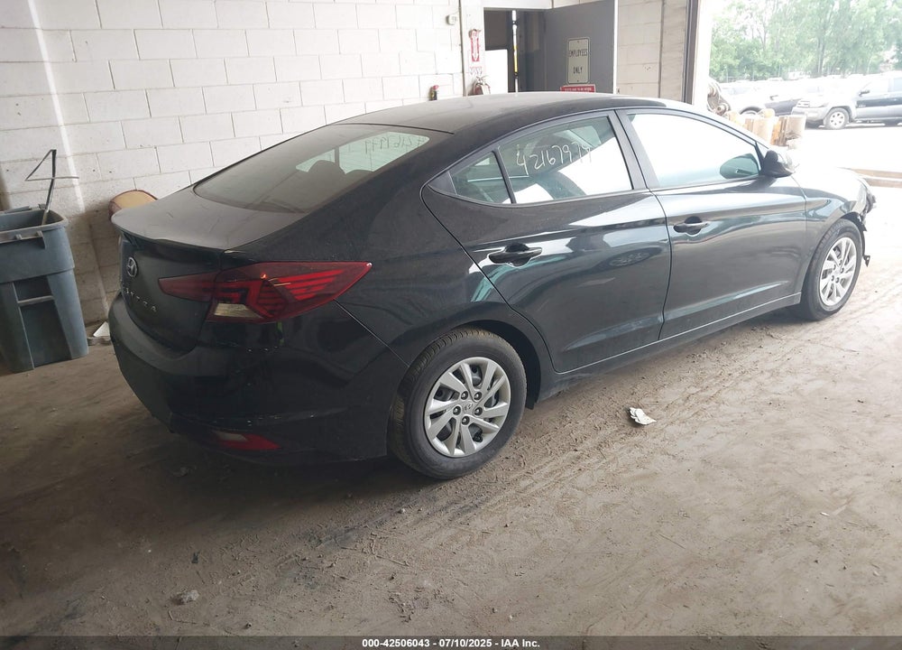 2019 HYUNDAI ELANTRA VIN: KMHD74LF3KU875231