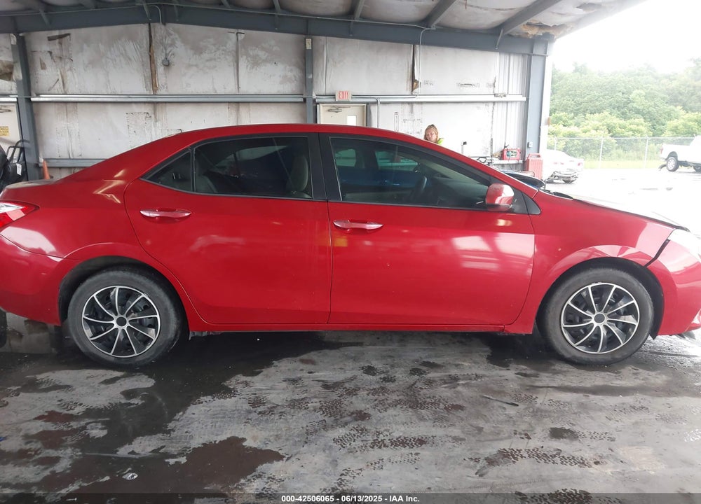 2016 TOYOTA COROLLA VIN: 5YFBURHE9GP399654