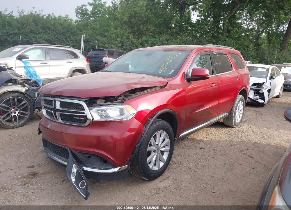 2015 DODGE DURANGO VIN: 1C4RDJAGXFC954131