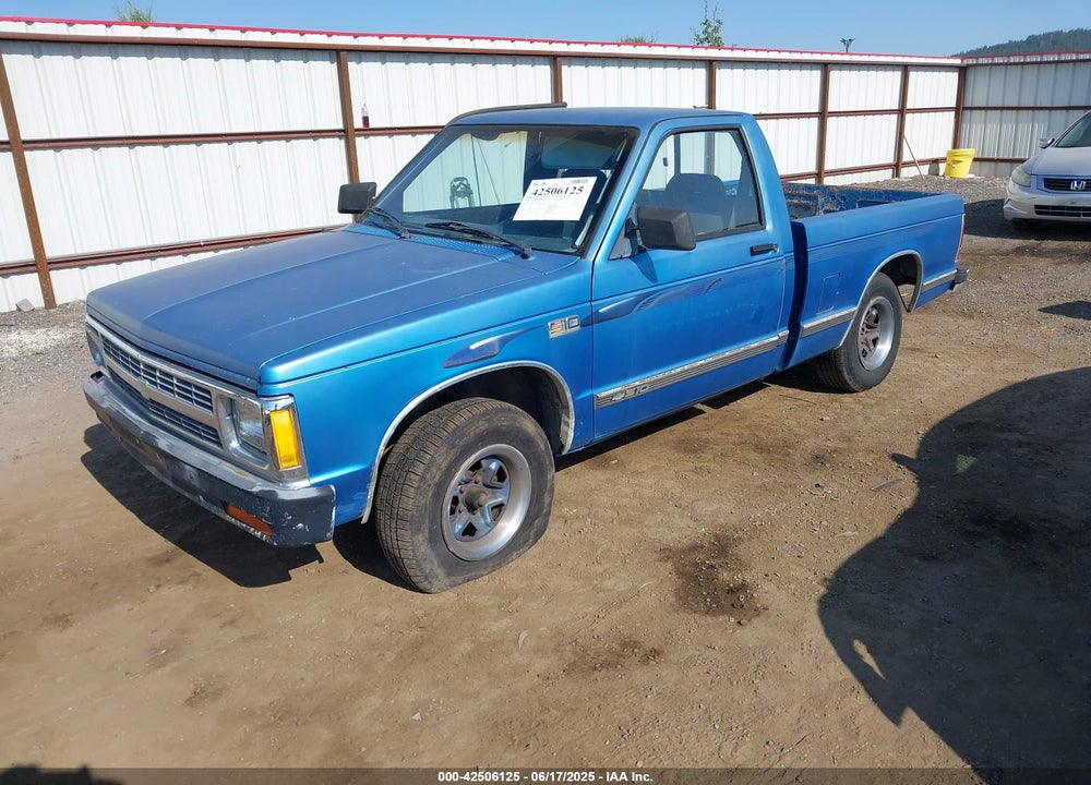 1992 CHEVROLET S TRUCK S10 VIN: 1GCCS14Z1N8116872