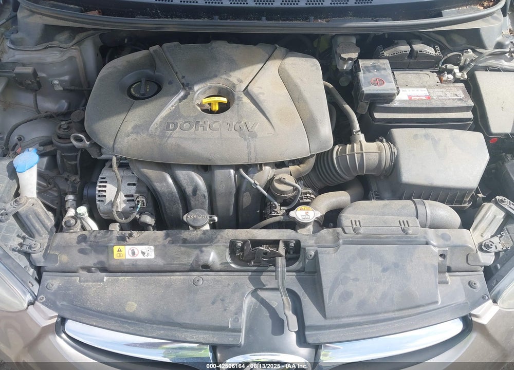2013 HYUNDAI ELANTRA VIN: 5NPDH4AE5DH419319