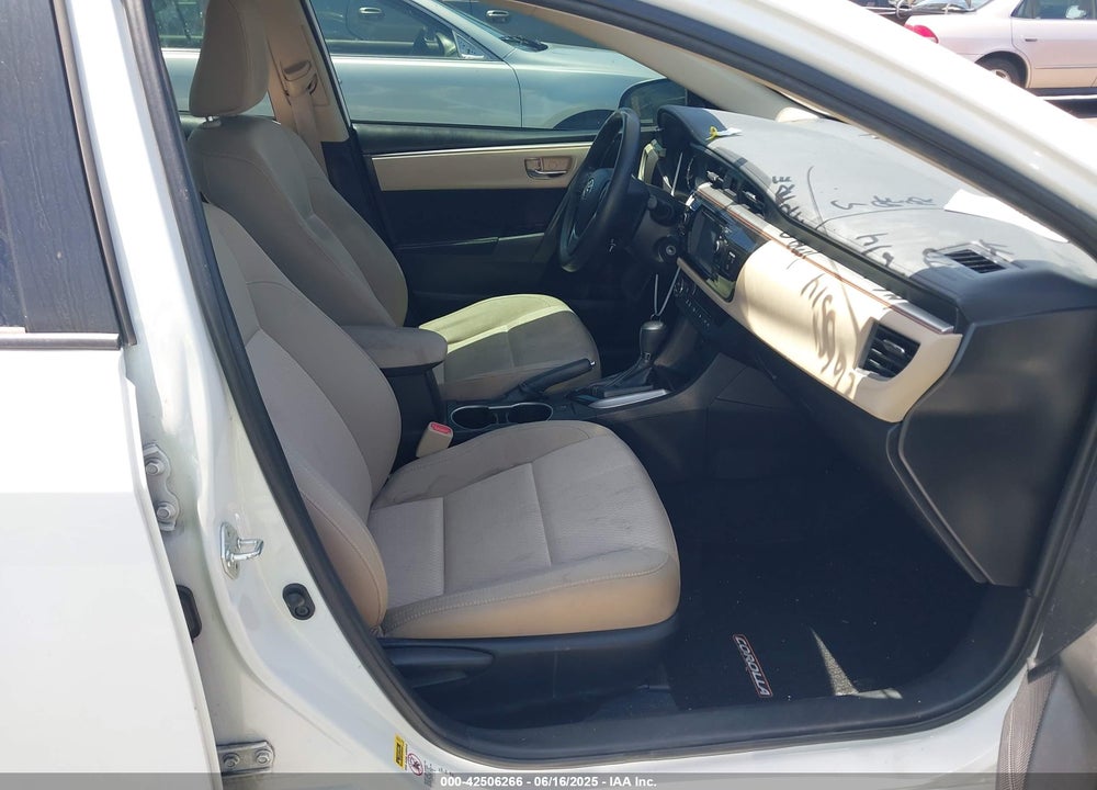 2015 TOYOTA COROLLA VIN: 5YFBURHE8FP204688