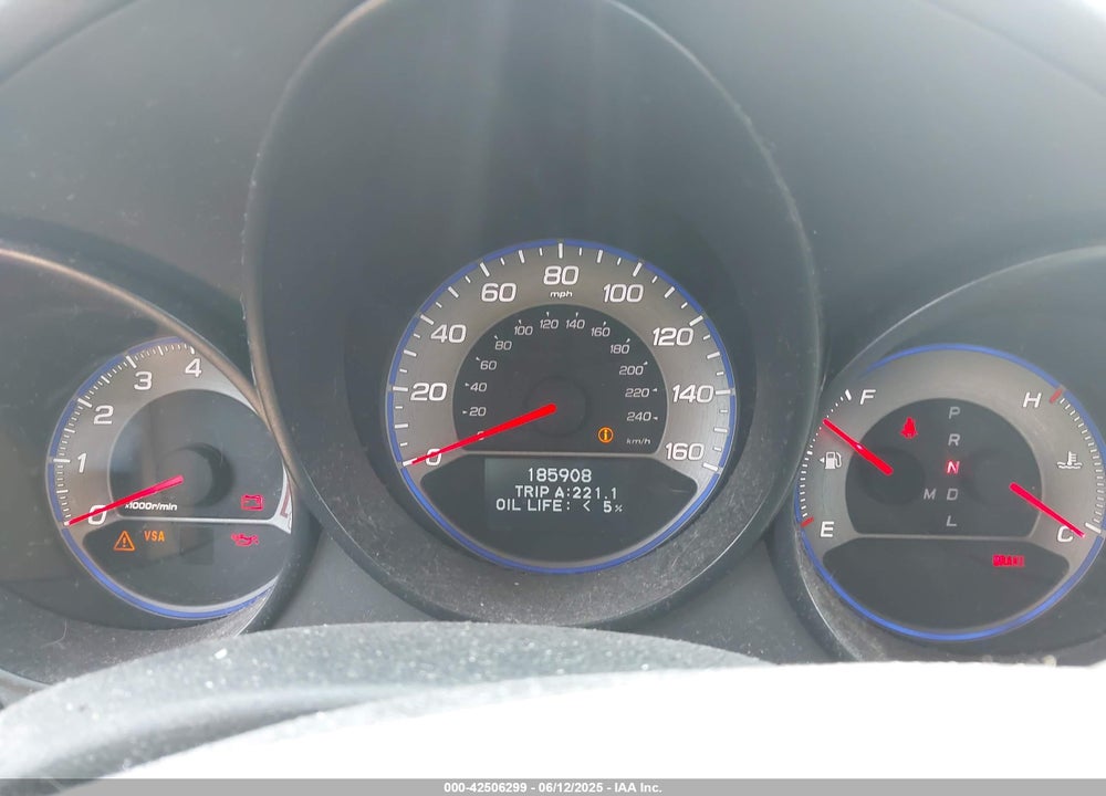 2008 ACURA TL VIN: 19UUA66268A004541