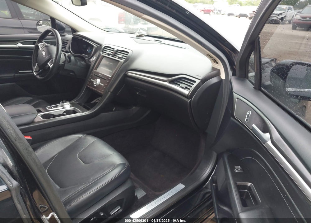 2017 FORD FUSION TITANIUM VIN: 3FA6P0D99HR370802