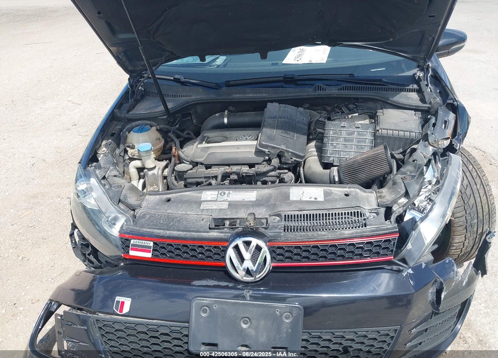 2013 VOLKSWAGEN GTI VIN: WVWGV7AJ8DW092526