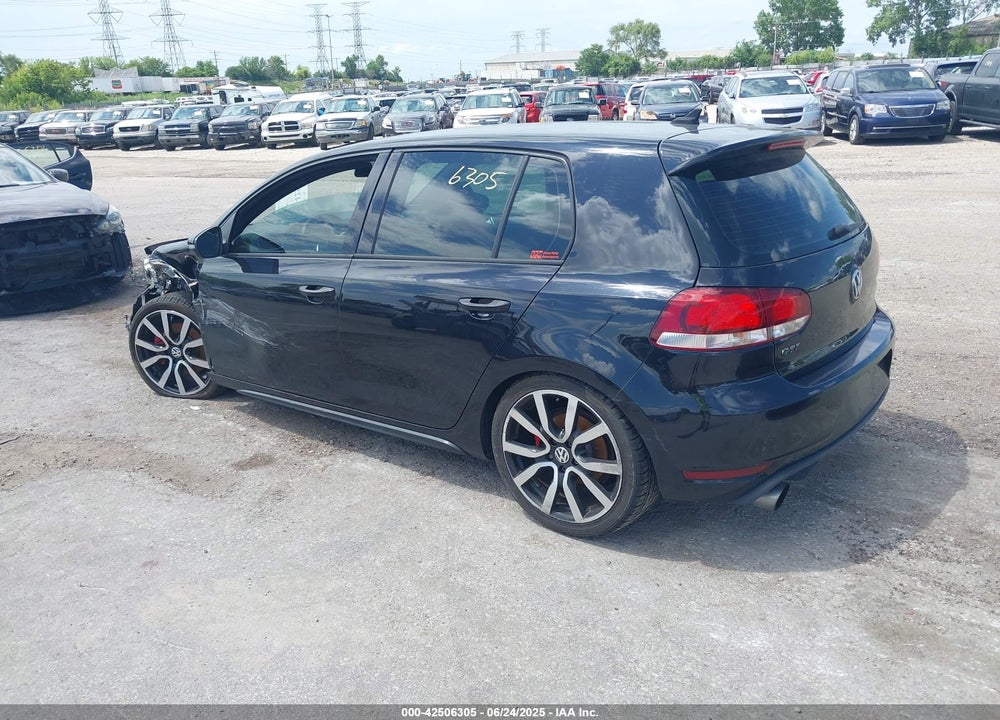2013 VOLKSWAGEN GTI VIN: WVWGV7AJ8DW092526