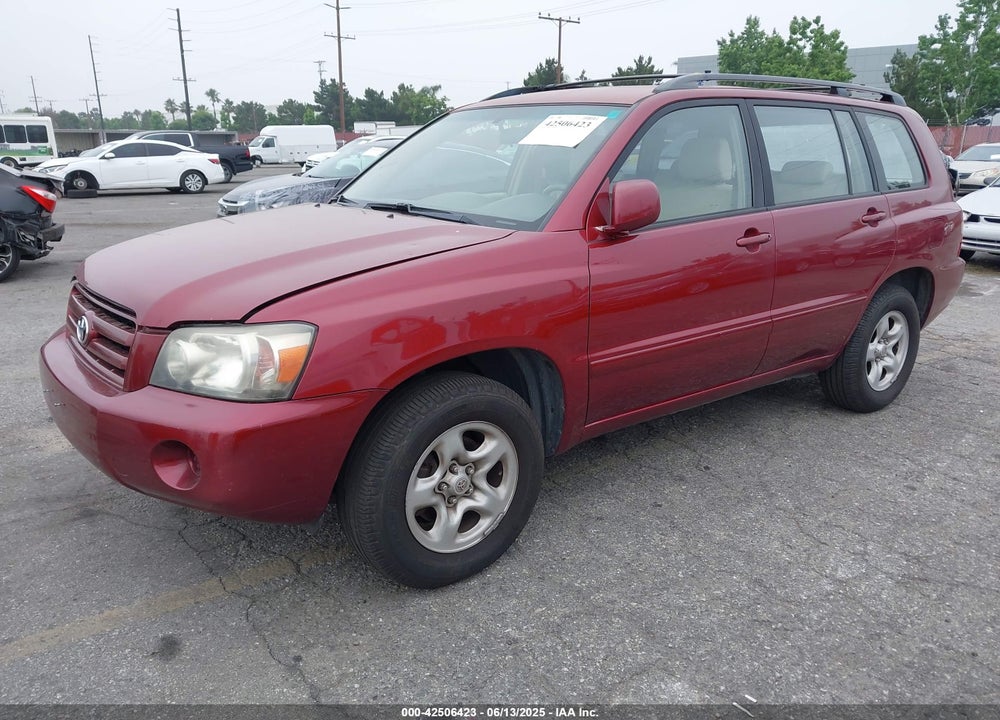 2006 TOYOTA HIGHLANDER VIN: JTEGD21A260137189